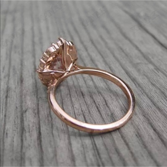 Kanak Rose Gold Engagement Ring - Picture 2 of 8